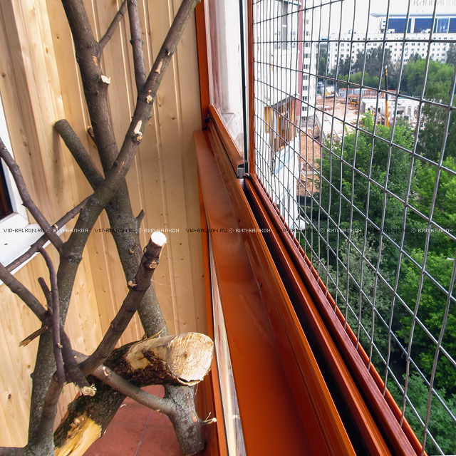 Балкон-вольер для домашнего любимца