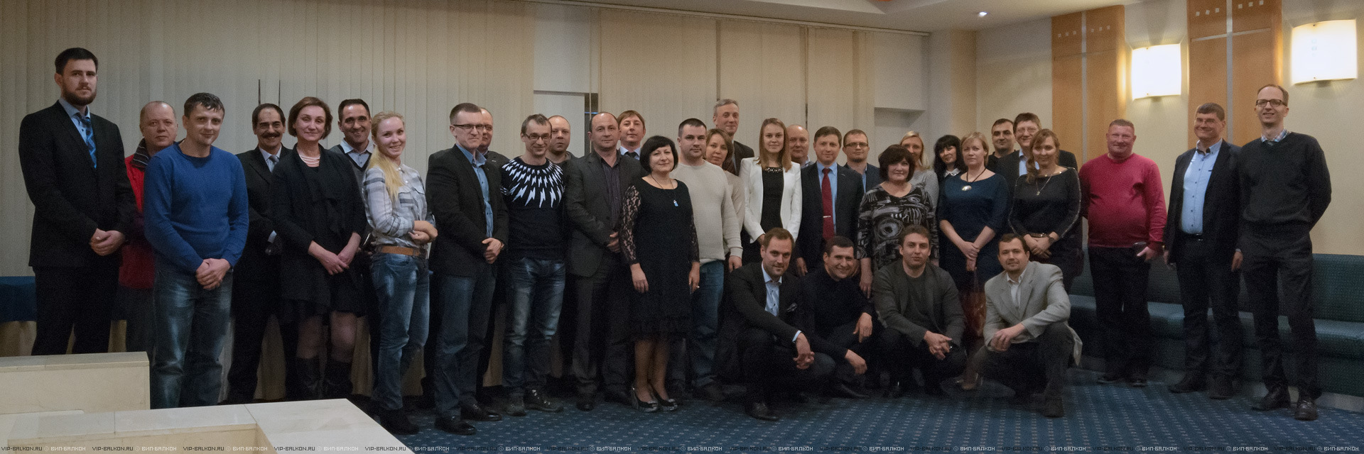 Команда дилеров безрамного остекления Lumon в России 2016