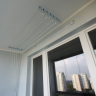 Конструкция балконной сушилки проста и надежна